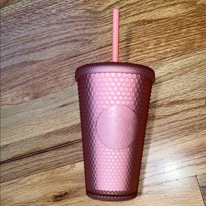 Starbucks Pink Lemonade Jelly Studded Grande Tumbler with Straw